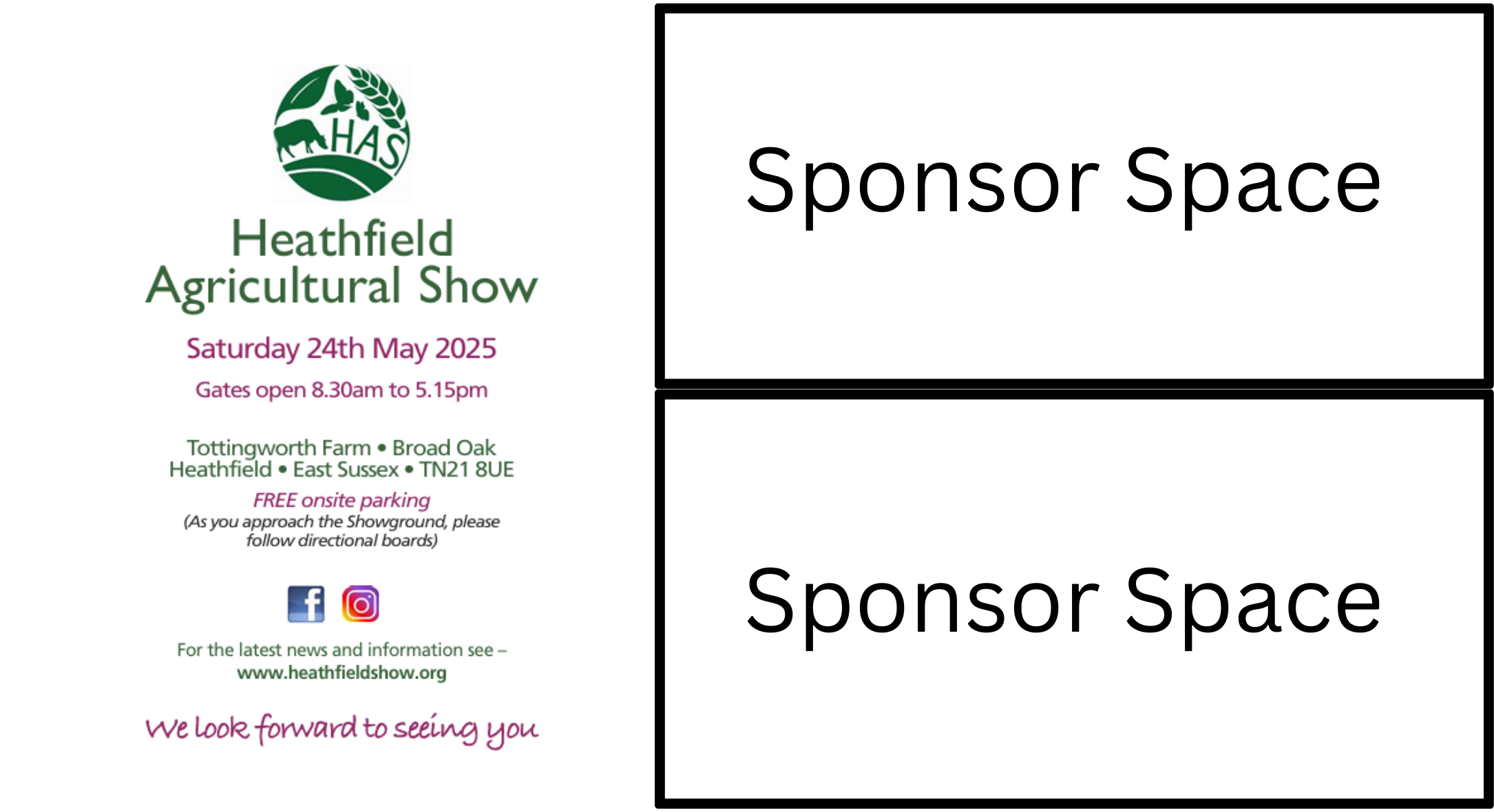 Demo Agricultural Show Logo